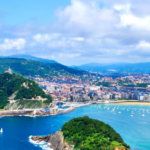 Harbor in San Sebastian, Spain